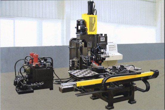 1000 KN CNC  Punch Machine Hydraulic Punching Marking / Drilling Machine For Metal Sheet