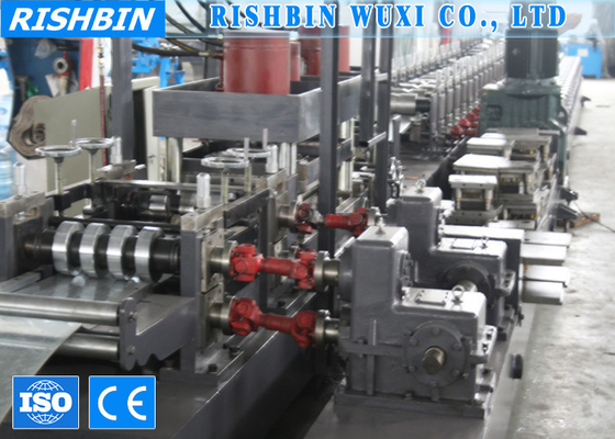 22 KW Highway Guard Rail Cold Roll Forming Machine with Cycloid Pinwheel Reducer